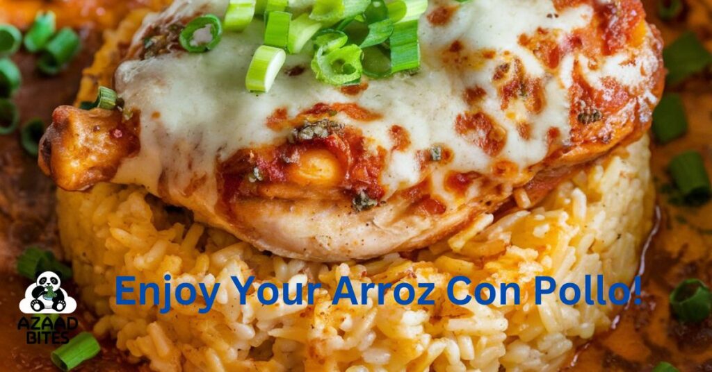 Enjoy Your Arroz Con Pollo!